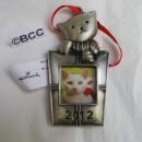 Hallmark 2012 Kitty Cat Photo Holder Christmas Ornament