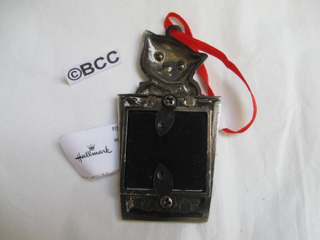 Hallmark 2012 Kitty Cat Photo Holder Christmas Ornament