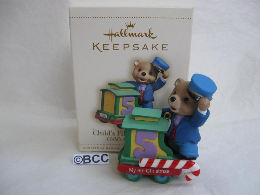 Hallmark 2006 Child's Fifth Christmas Ornament