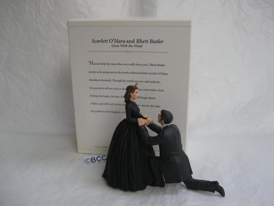 Hallmark 2006 Scarlett & Rhett Marry Me Gone With The Wind Christmas Ornament GWTW