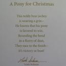 Hallmark 2010 A Pony For Christmas 13th In Series Christmas Ornament