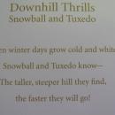 Hallmark 2012 Downhill Thrills Snowball & Tuxedo #12 In Series Christmas Ornaments