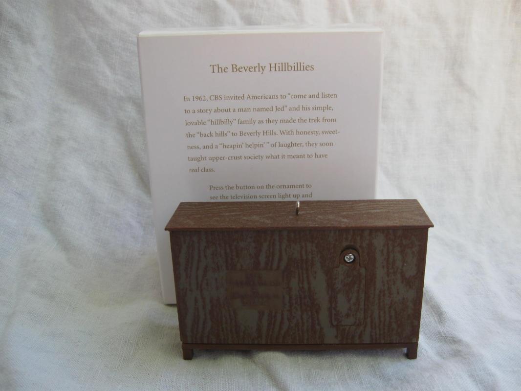 Hallmark 2012 Beverly Hillbillies Magic Light & Sound Christmas Ornaments