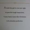 Hallmark 2006 Toymaker Santa With Train Christmas Tree Ornament