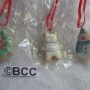 Hallmark 2002 Sweet Tooth Treats Polar Bear Cookie Jar 1st In Series 4 Christmas Ornaments