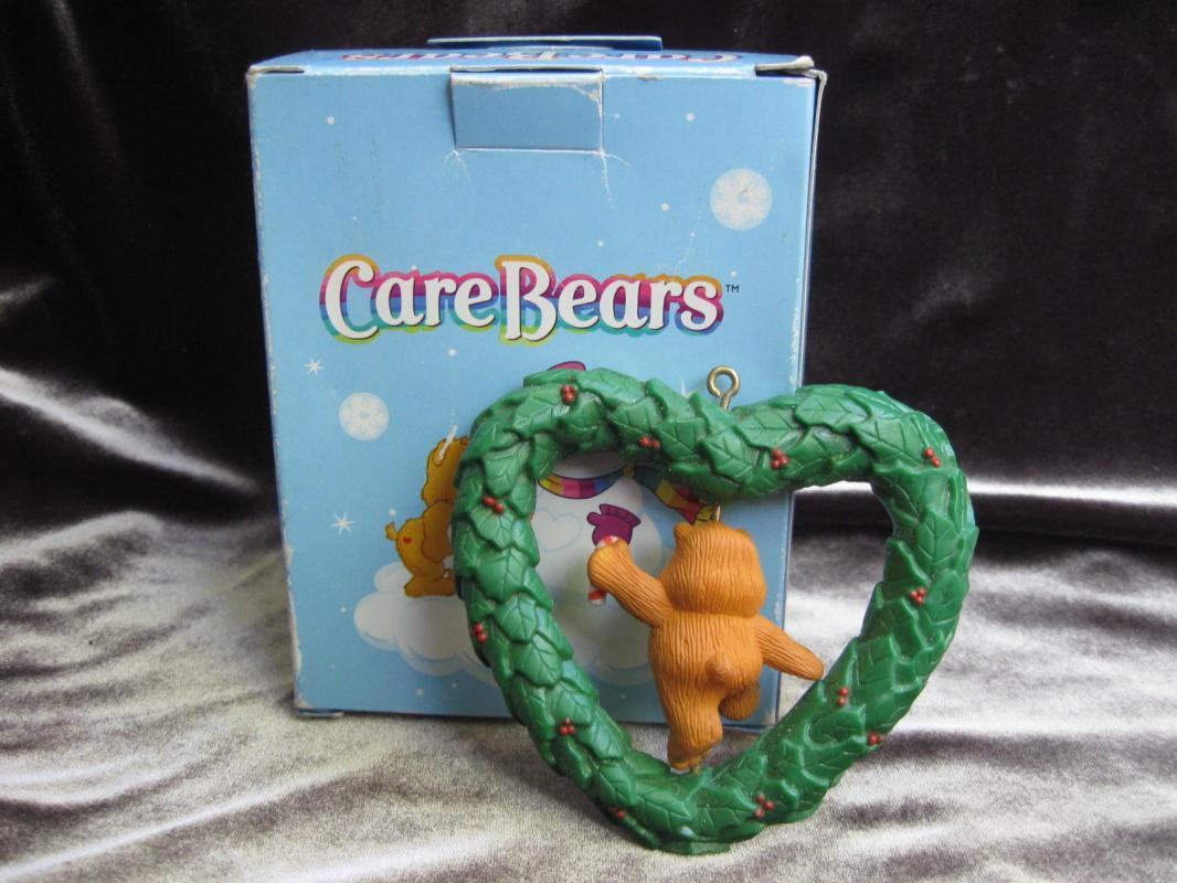 2 Tenderheart Care Bear Christmas Ornaments 1is American Greetings 2004
