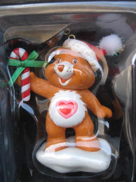 2 Tenderheart Care Bear Christmas Ornaments 1is American Greetings 2004
