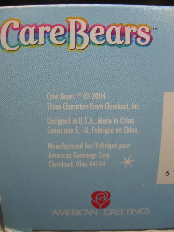 2 Tenderheart Care Bear Christmas Ornaments 1is American Greetings 2004