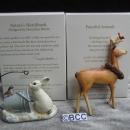 Hallmark 2007 Nature's Sketchbook & Peaceful Aminals VIP Lot Of 2 Ornaments