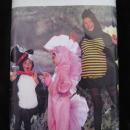 Vintage Butterick 6848 Spider Unicorn Bumble Bee Halloween Costume Sewing Pattern Boys' & Girls' S M L XL