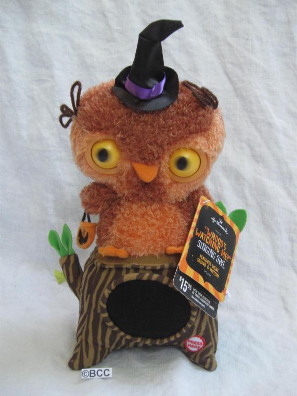 Hallmark 2013 Who's Watching Me Owls In Tree Animated Magic Sound & Motion