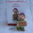 Hallmark 2013 Free Kisses Dopey Disney Snow White Limited Quantity Keepsake Christmas Ornament