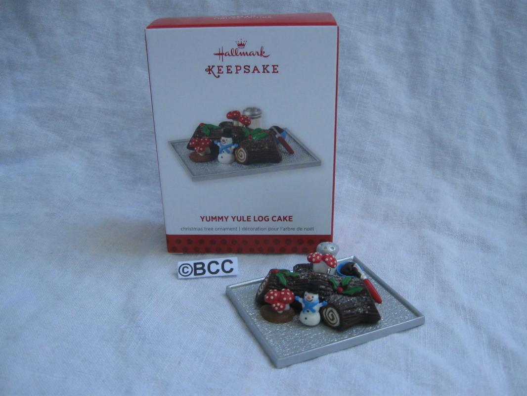 Hallmark 2013 Season's Treatings Yummy Yule Log Cake Limited Quantity Keepsake Christmas Ornament