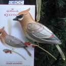 Hallmark 2013 Cedar Waxwing 9th In The Beauty Of Birds Series Keepsake Christmas Ornament