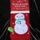 Hallmark 2013 Blink A Long Flashing Lights Musical Scarf Ugly Christmas Sweater Accessory