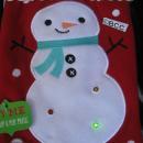 Hallmark 2013 Blink A Long Flashing Lights Musical Scarf Ugly Christmas Sweater Accessory