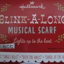 Hallmark 2013 Blink A Long Flashing Lights Musical Scarf Ugly Christmas Sweater Accessory