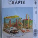 McCall's Crafts M6338 6338 Food Carriers Hot Pad & Picnic Totes Sewing Pattern