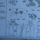 Burda 9643 Baby's Pig Cow Hooded Robe Play Mat Baby Accessories Sewing Pattern
