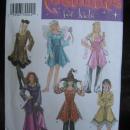 New Simplicity 4027 Girl's Fairy Witch Indian Gypsy Halloween Costume Sewing Pattern Size 7 8 10 12 14