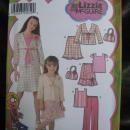 New Simplicity 4559 Girl's Lizzie McGuire Top Skirt Pants Jacket Bag Sewing Pattern Size 7 - 14
