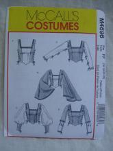 New McCalll's m4696 4696 Misses' Blouse Top Renaissance Medieval Juliet Halloween Costume Sewing Pattern Size 16 18 20 22