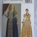 New Butterick BP205 205 Misses' Princess Dress Renaissance Medieval Juliet Halloween Costume Sewing Pattern Size 14 16 18 20