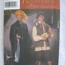 New Simplicity 5925 5925 Men's Top Shirt Pants & Hat Renaissance Medieval Minstrel Halloween Costume Sewing Pattern Size S M L XL