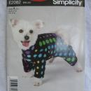 Simplicity E2082 2082 Dog Coat In Three Sizes Sewing Pattern S M L