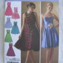 New Simplicity 4070 Misses' Miss Petite Evening Dress Prom Bridal Knee Lentgh Strapless Sewing Pattern Size 12 14 16 18 20