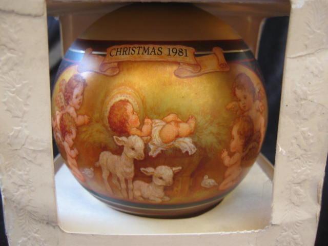 3 Hallmark Religious Ornaments The Magi Three Wise Men Let Us Adore Him Creche 1980's
