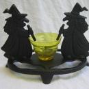Cast Iron Witches Tea Light Decorative Candle Holder