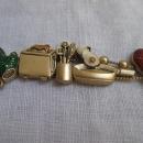 Cooks Sliding Charm Bracelet Oven Mitt Frying Pan Eggs Toaster Utensils Kitchen