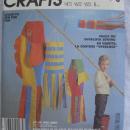 New Vintage McCall''s Crafts 2438 Fish Up Up & Away Wind Socks Sewing Pattern