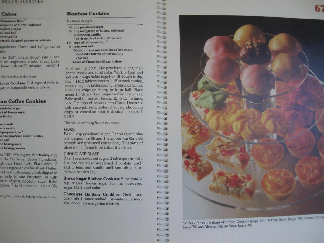 Betty Crocker's Cookie Book Cookbook Copyright 1963