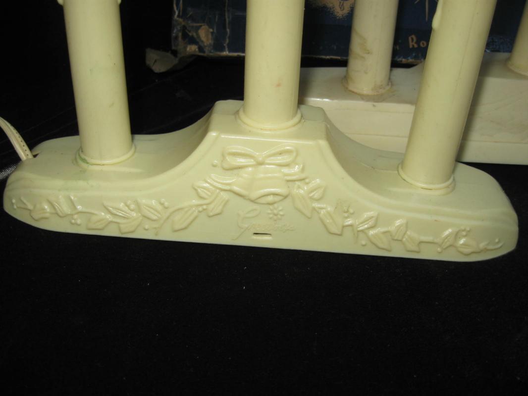 5 Sets of Vintage Candolier Candle Christmas Lights Noma Royalite