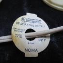 5 Sets of Vintage Candolier Candle Christmas Lights Noma Royalite