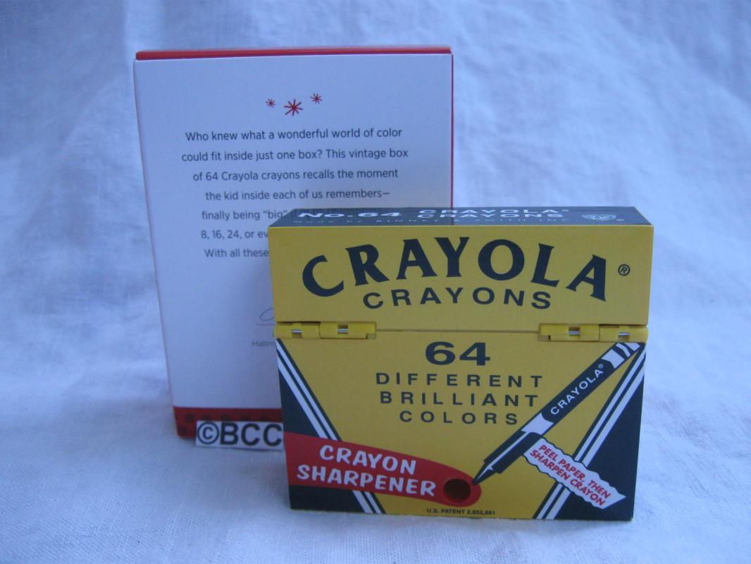 Hallmark 2013 Big Box Of 64 Crayola Crayons Keepsake Christmas Tree Ornament