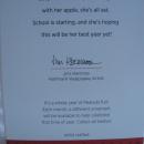 Hallmark 2013 All Set For School Lucy 2nd In Peanuts Series Christmas Keepsake Ornament Exclusive