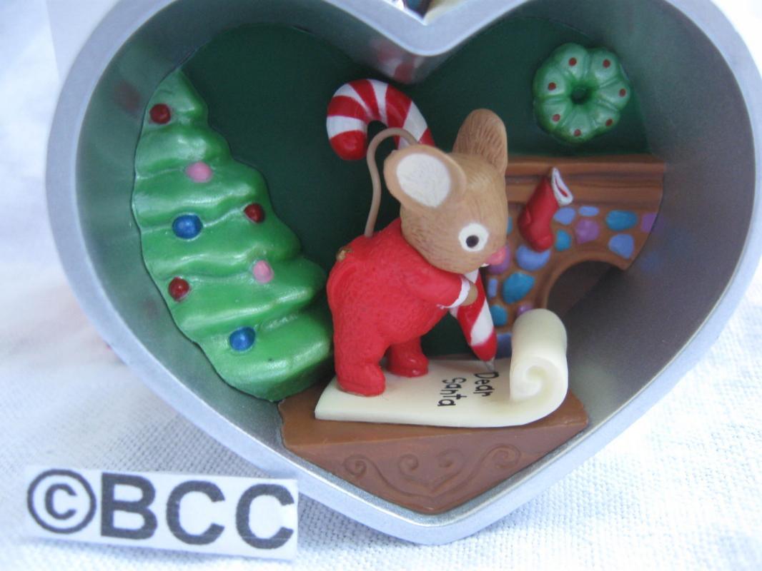Hallmark 2013 Mouse Cookie Cutter 2nd In Series Christmas Keepsake Ornament Exclusive