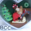 Hallmark 2013 Mouse Cookie Cutter 2nd In Series Christmas Keepsake Ornament Exclusive