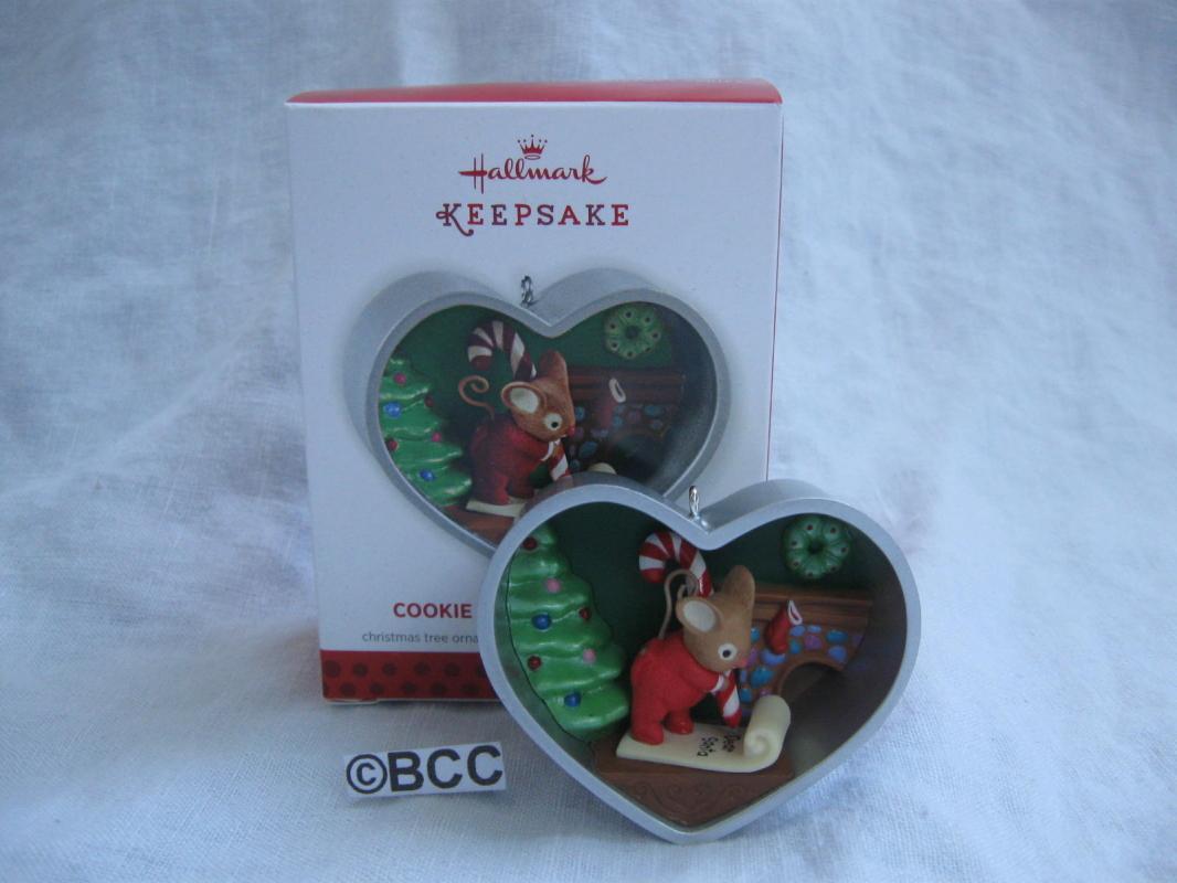 Hallmark 2013 Mouse Cookie Cutter 2nd In Series Christmas Keepsake Ornament Exclusive