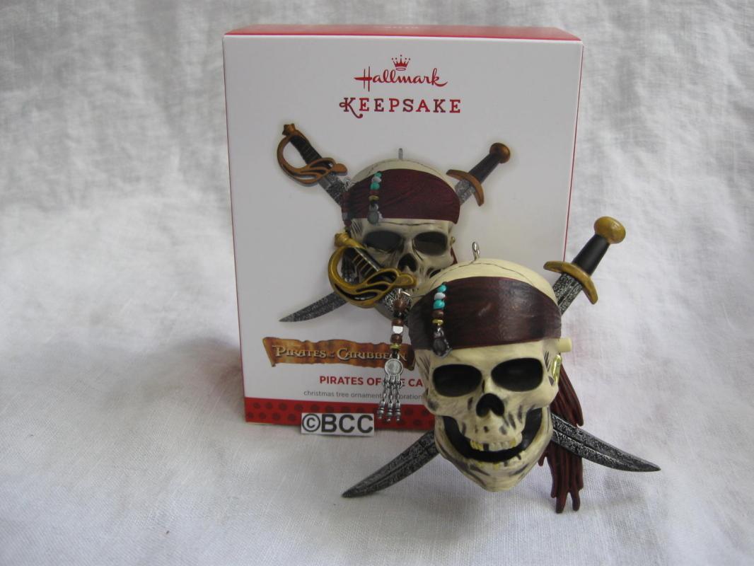 Hallmark 2013 Pirates Of The Caribbean Magic Sound Keepsake Christmas Tree Ornament
