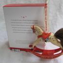 Hallmark 2013 40 Years Of Memories Rocking Horse Gold Crown Exclusive Keepsake Christmas Tree Ornament
