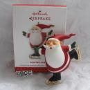 Hallmark 2013 Skating Santa Exclusive VIP Christmas Tree Ornament
