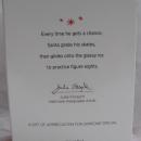 Hallmark 2013 Skating Santa Exclusive VIP Christmas Tree Ornament