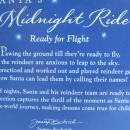 Hallmark 2005 Santa's Midnight Ride Ready For Flight Set of 2 Keepsake Christmas Tree Ornaments