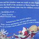 Hallmark 2005 Santa's Midnight Ride Ready For Flight Set of 2 Keepsake Christmas Tree Ornaments