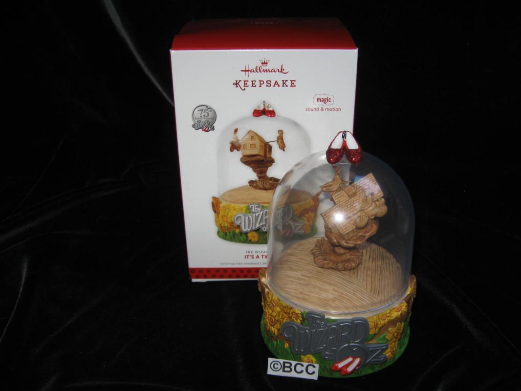 Hallmark 2013 It's a Twister Wizard of oz Magic 75th Anniversary Ornament Moves