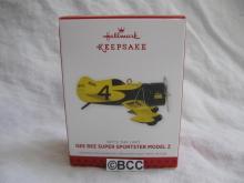 Hallmark 2013 Gee Bee Super Sportster Model Z #17 Sky's The Limit Ornament Airplane